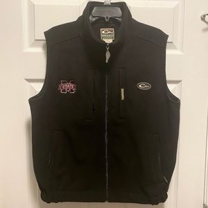 Men’s Drake Black Mississippi State Vest - Size M